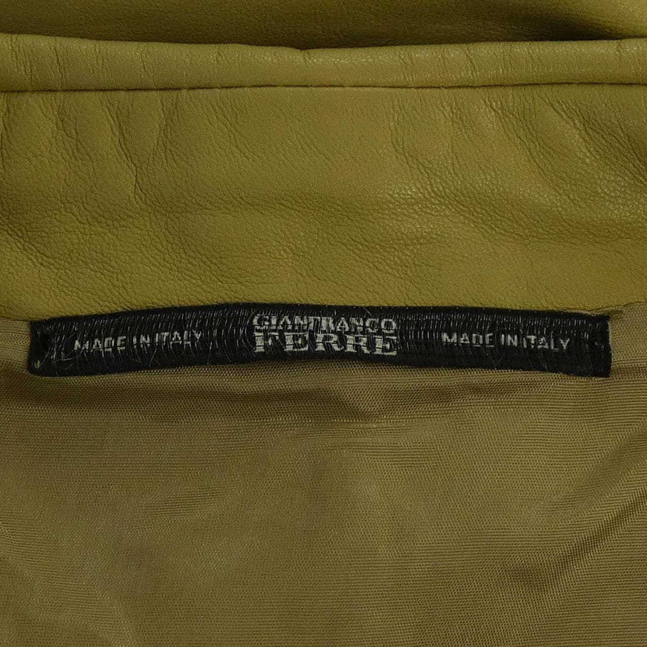 ジャン･フランコ･フェレ GIAN FRANCO FERRE レザージャケット