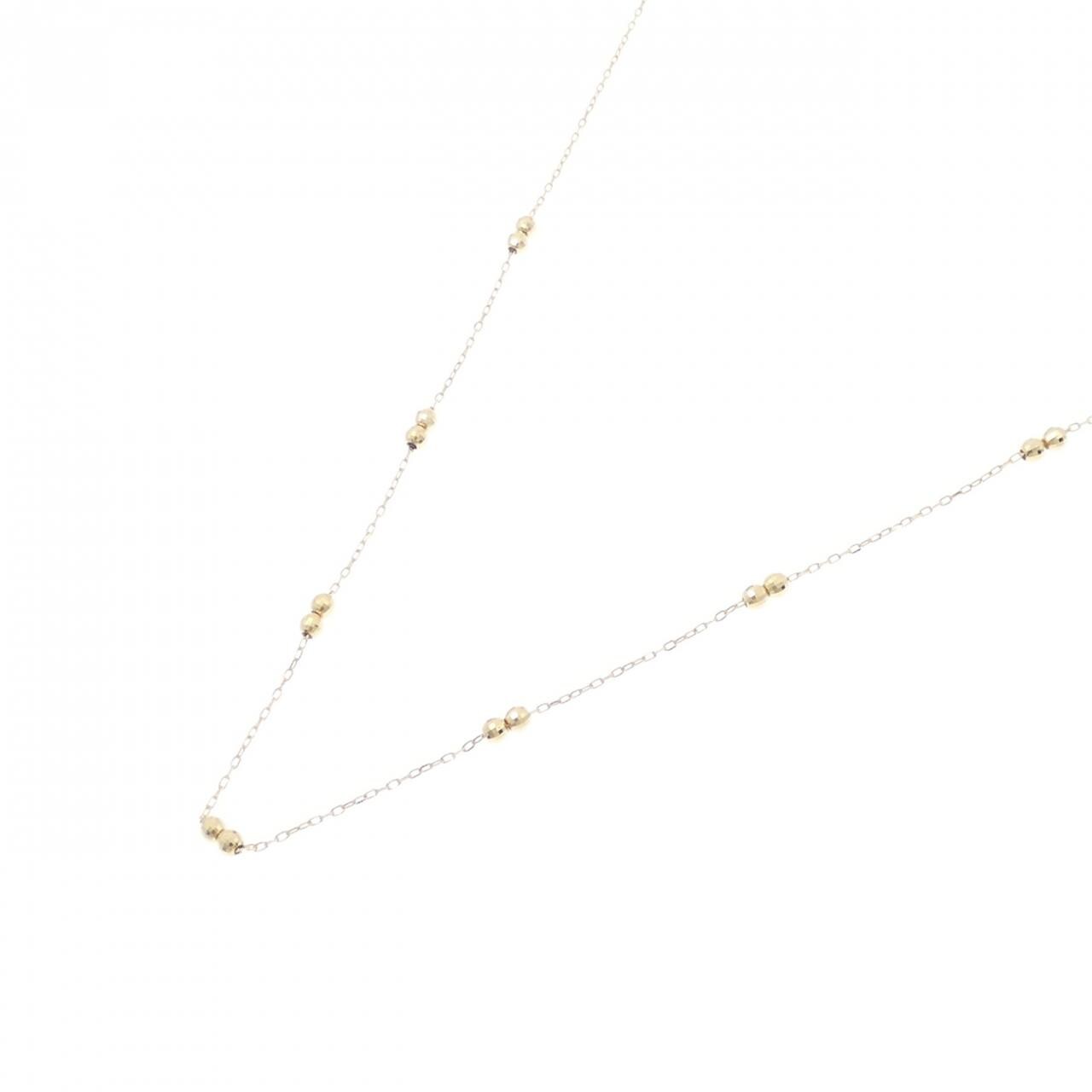 K18YG necklace