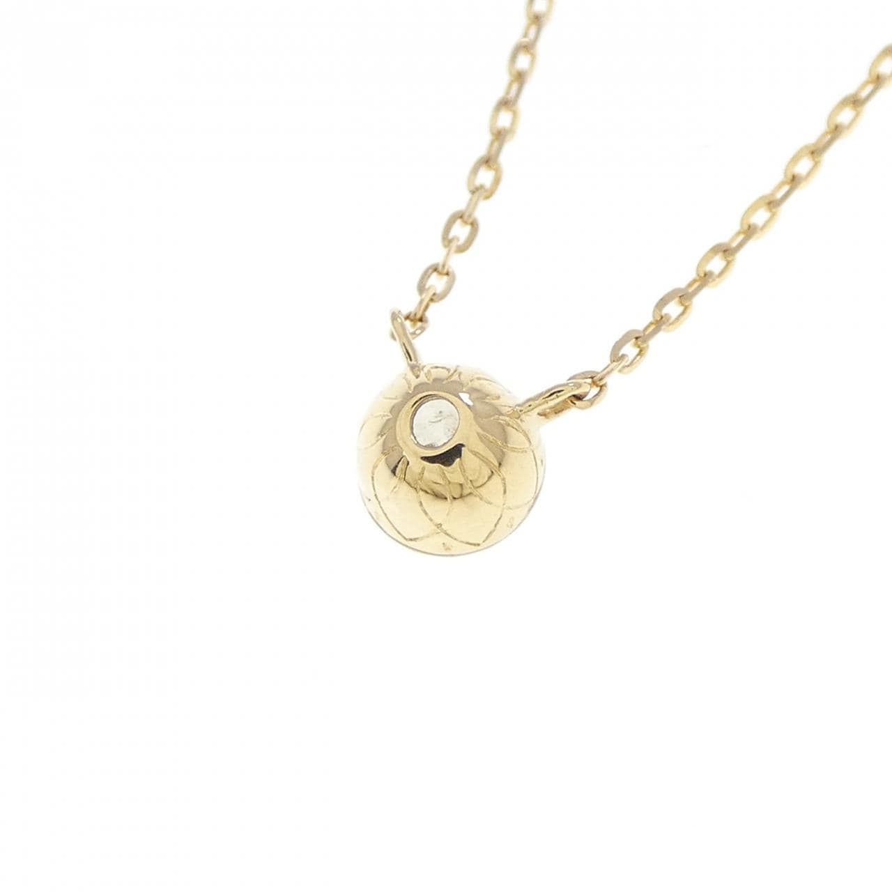 アガット ダイヤモンド ネックレス 0.2CT