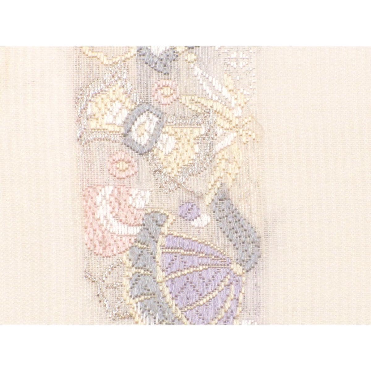 夏名古屋帯　絽織