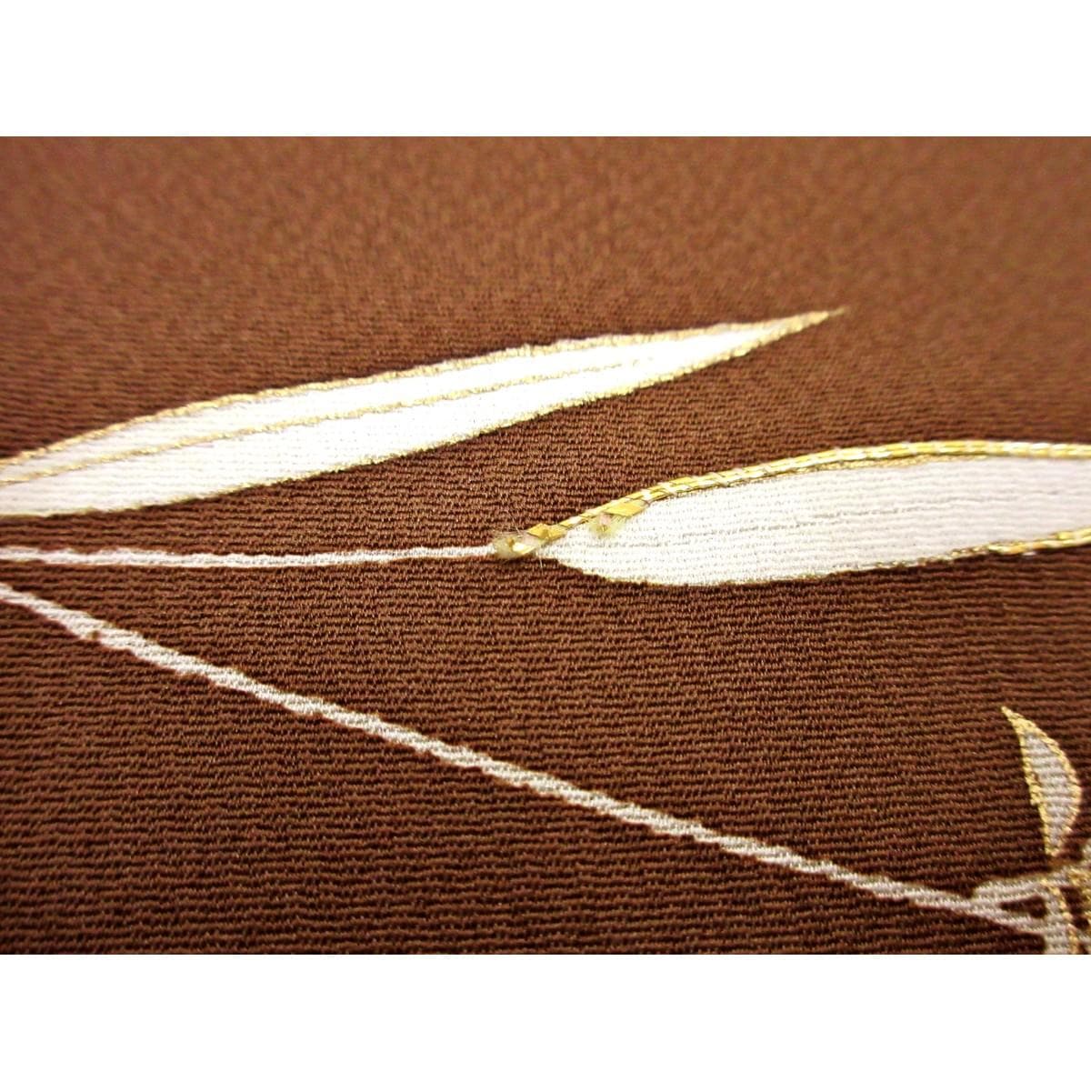 訪問着　友禅加工刺繍入り