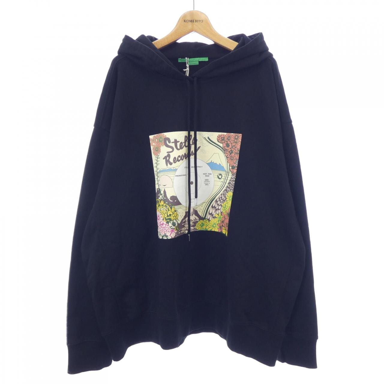 ステラマッカートニー STELLA MCCARTNEY レコードフーディ パーカー