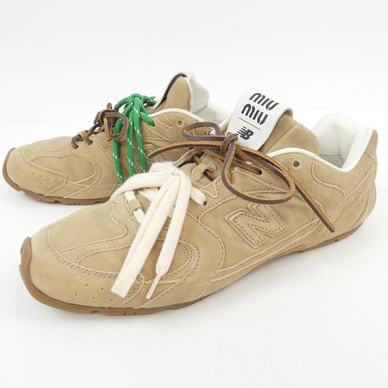 ミュウミュウ MIU MIU NEW BALANCE 5E165E 530 スニーカー