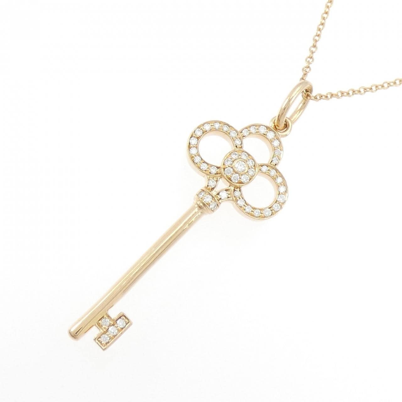 ティファニー クラウン キー ネックレス