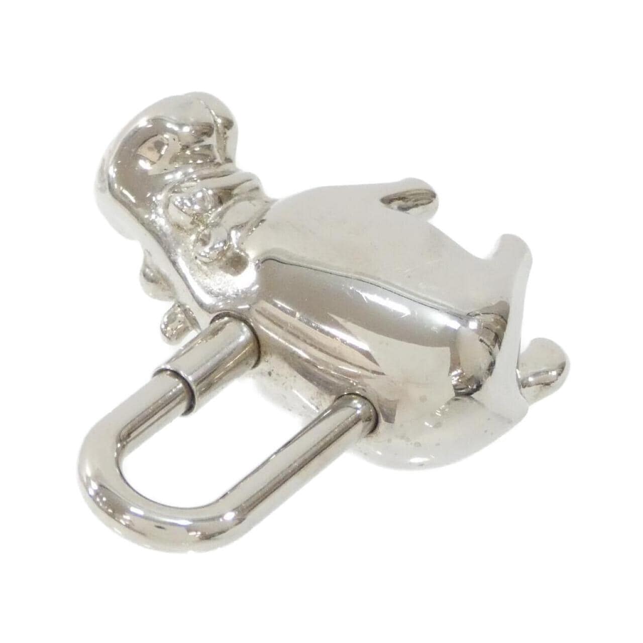 【ヴィンテージ】エルメス HIPPO カデナ 044488CK キーホルダー