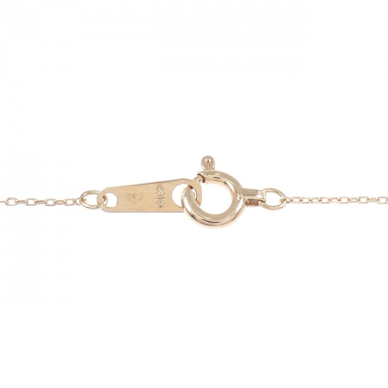 K10PG ダイヤモンド ネックレス 0.04CT