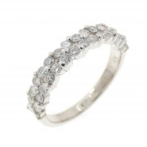 K18WG ダイヤモンド リング 0.50CT