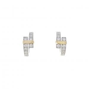 ティファニー エッジ フープ ピアス 0.74CT