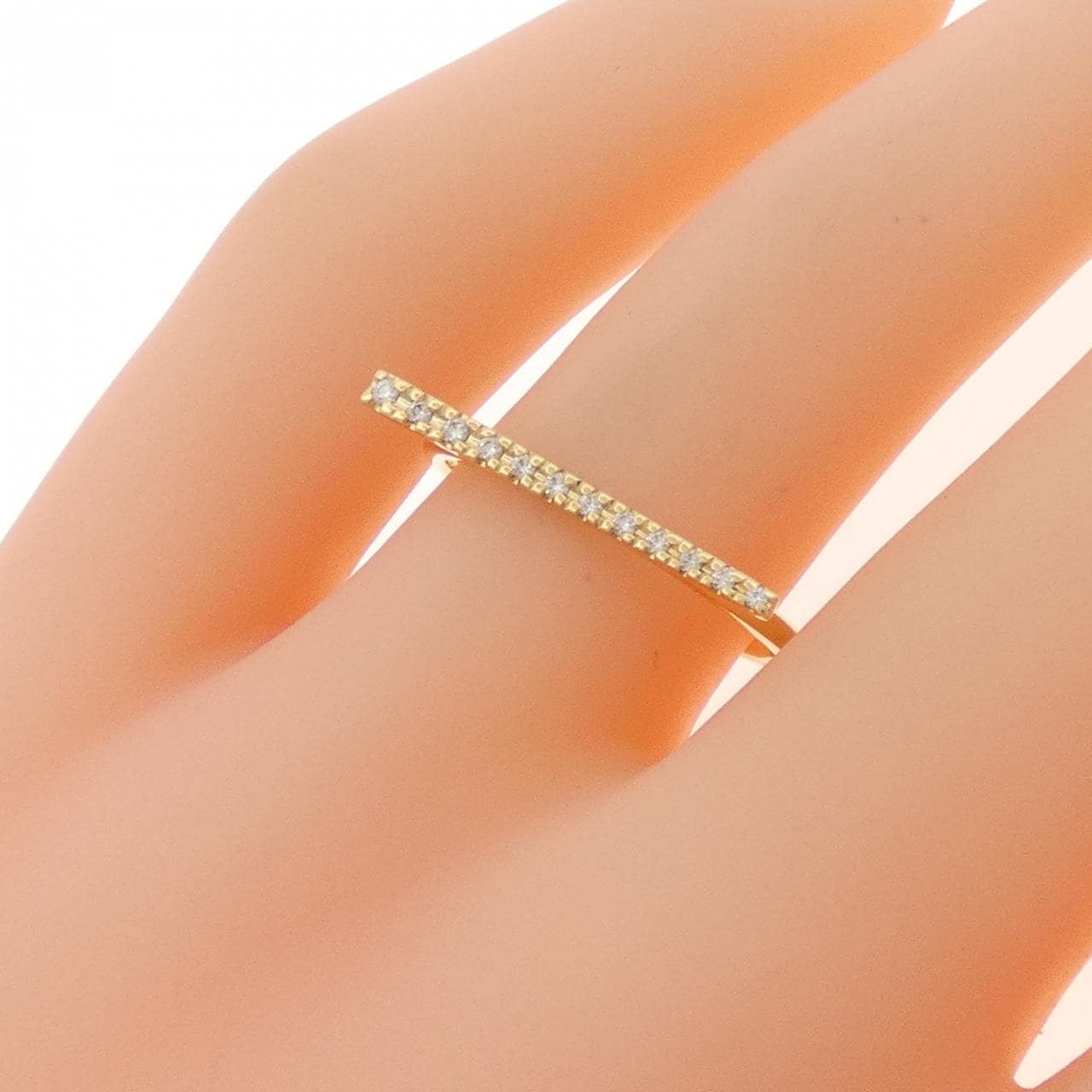 アガット ダイヤモンド リング 0.05CT