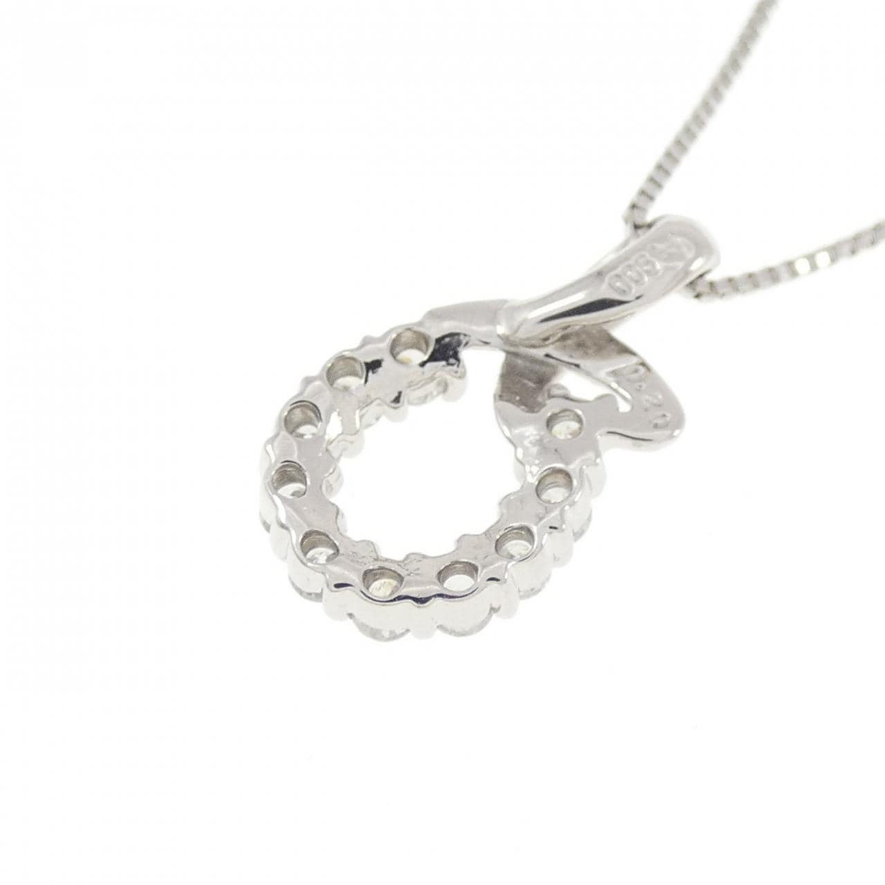 PT900/PT850 ダイヤモンド ネックレス 0.20CT