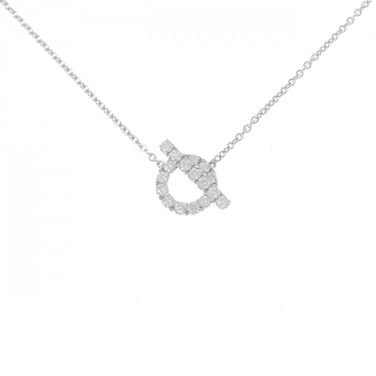エルメス フィネス ネックレス 0.46CT