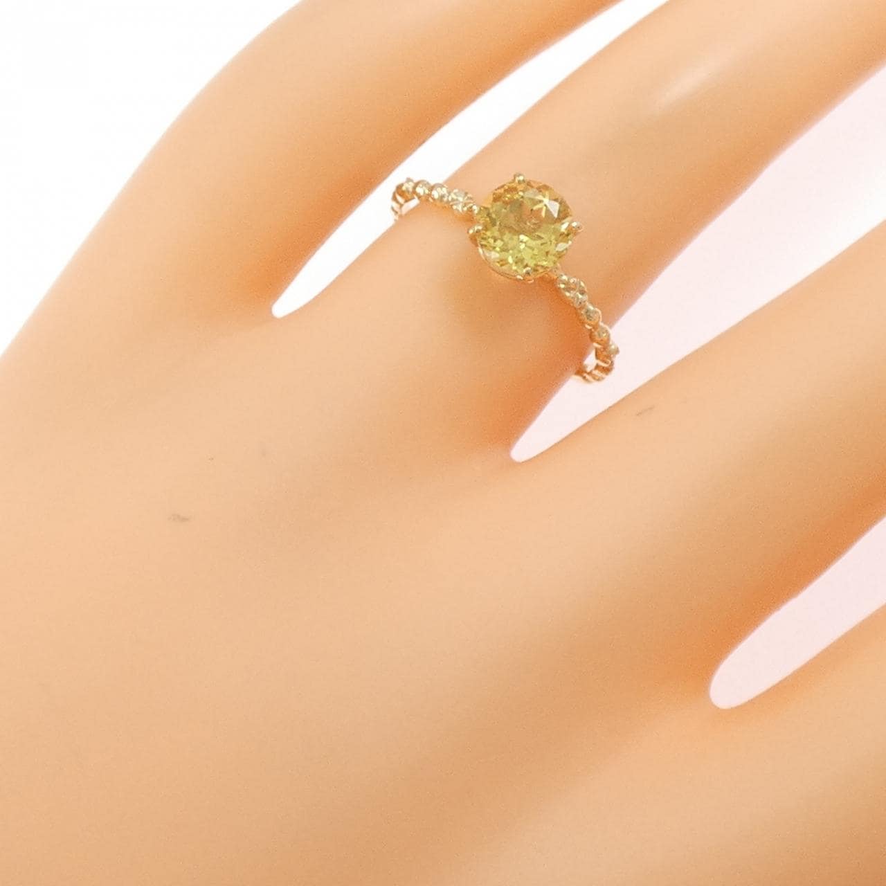 K10YG ベリル リング