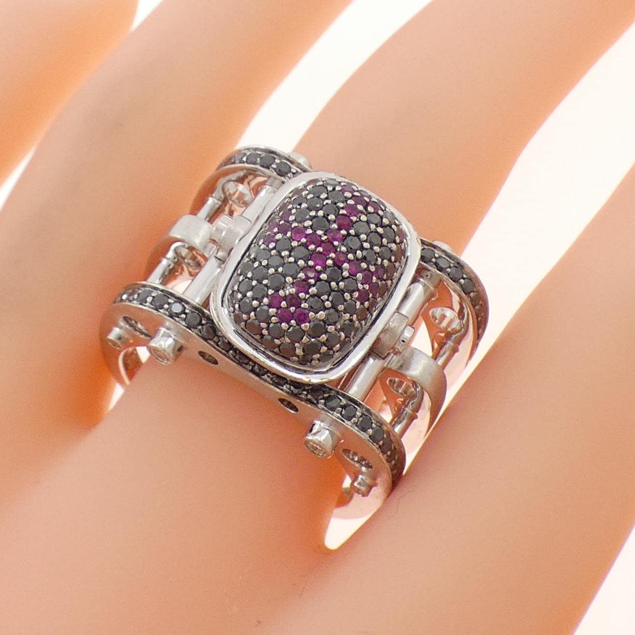 E-NOS紅寶石戒指 0.21克拉