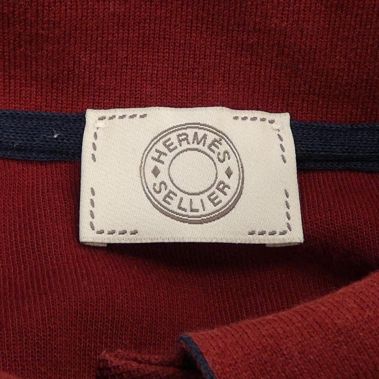 エルメス HERMES ドゥブル ジュ SELLIER H800270E ポロシャツ