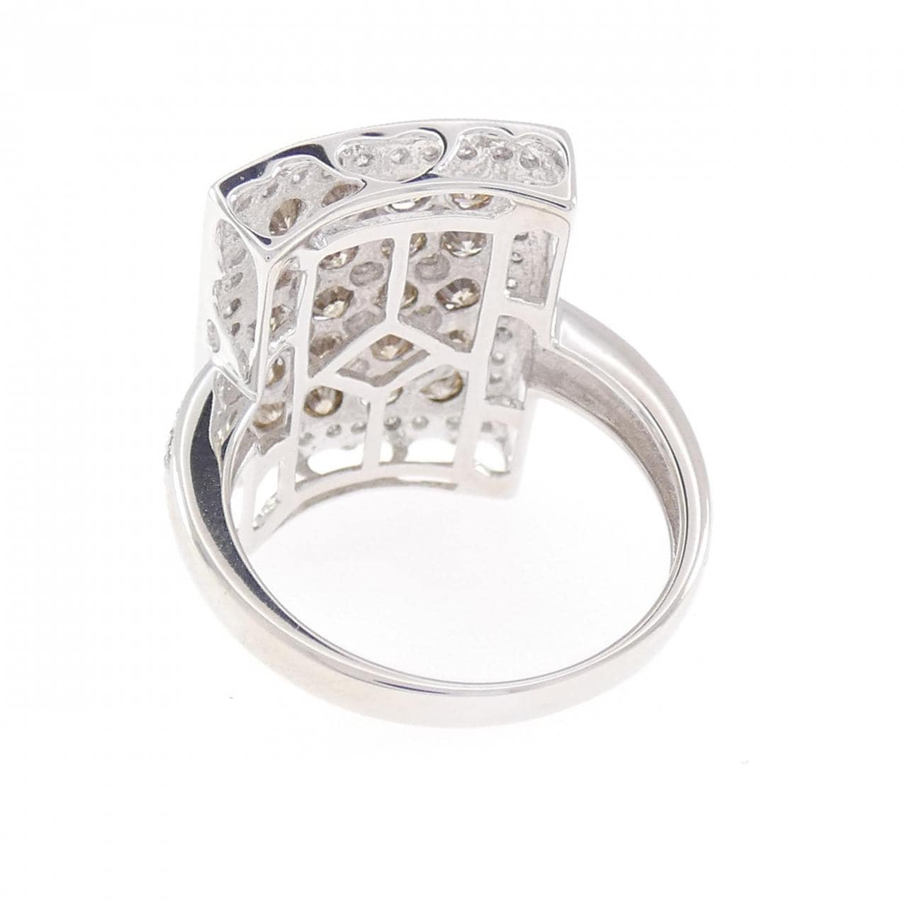 K18WG ダイヤモンド リング 1.50CT