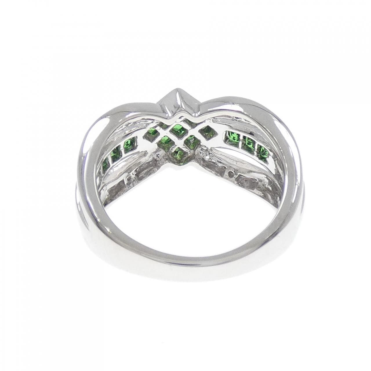 PT Green Garnet Ring 1.50CT