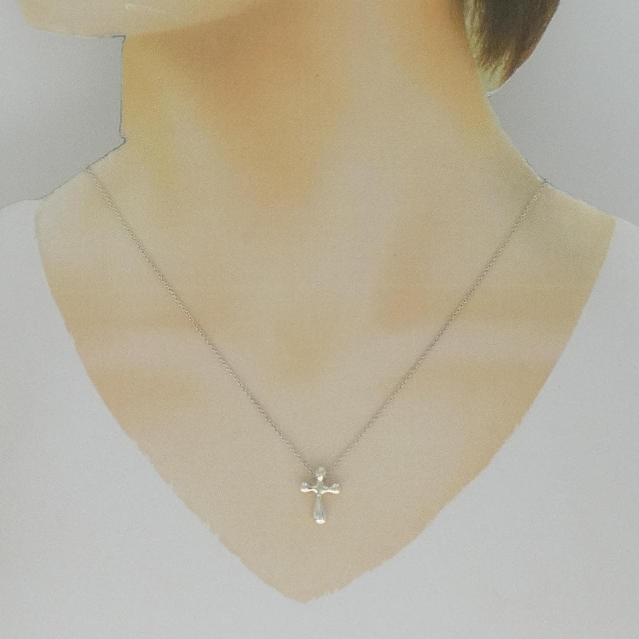 TIFFANY cross necklace