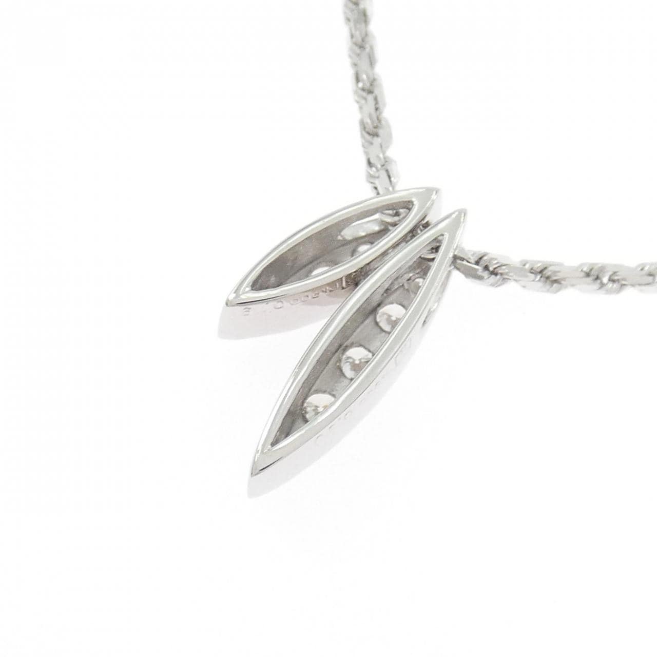 PT900/750WG 2WAY ダイヤモンド ネックレス 0.30CT