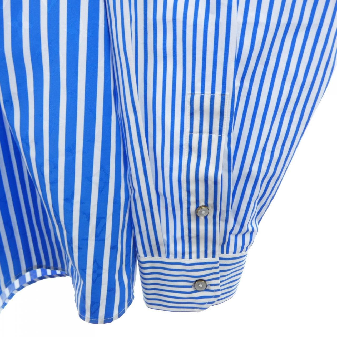 ルイヴィトン LOUIS VUITTON モノグラムパッチワークストライプシャツ HTS26WUVD シャツ