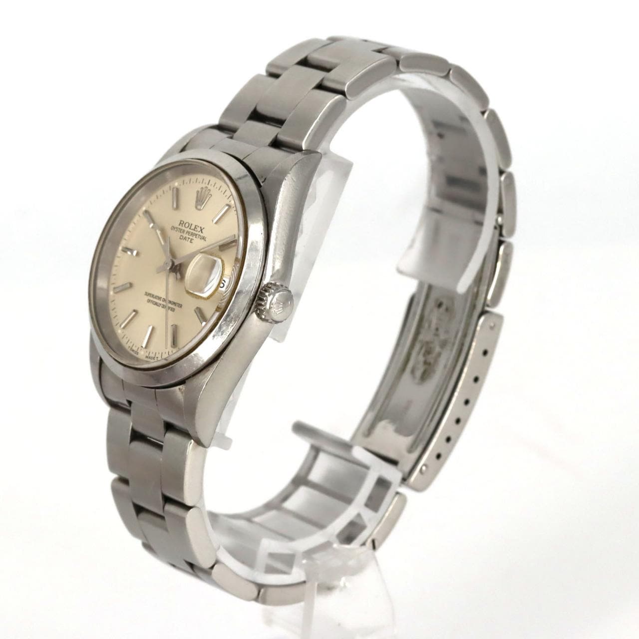 【ノーメンテナンス特価】ロレックス オイスターパーペチュアルデイト 15200 SS 自動巻 W番