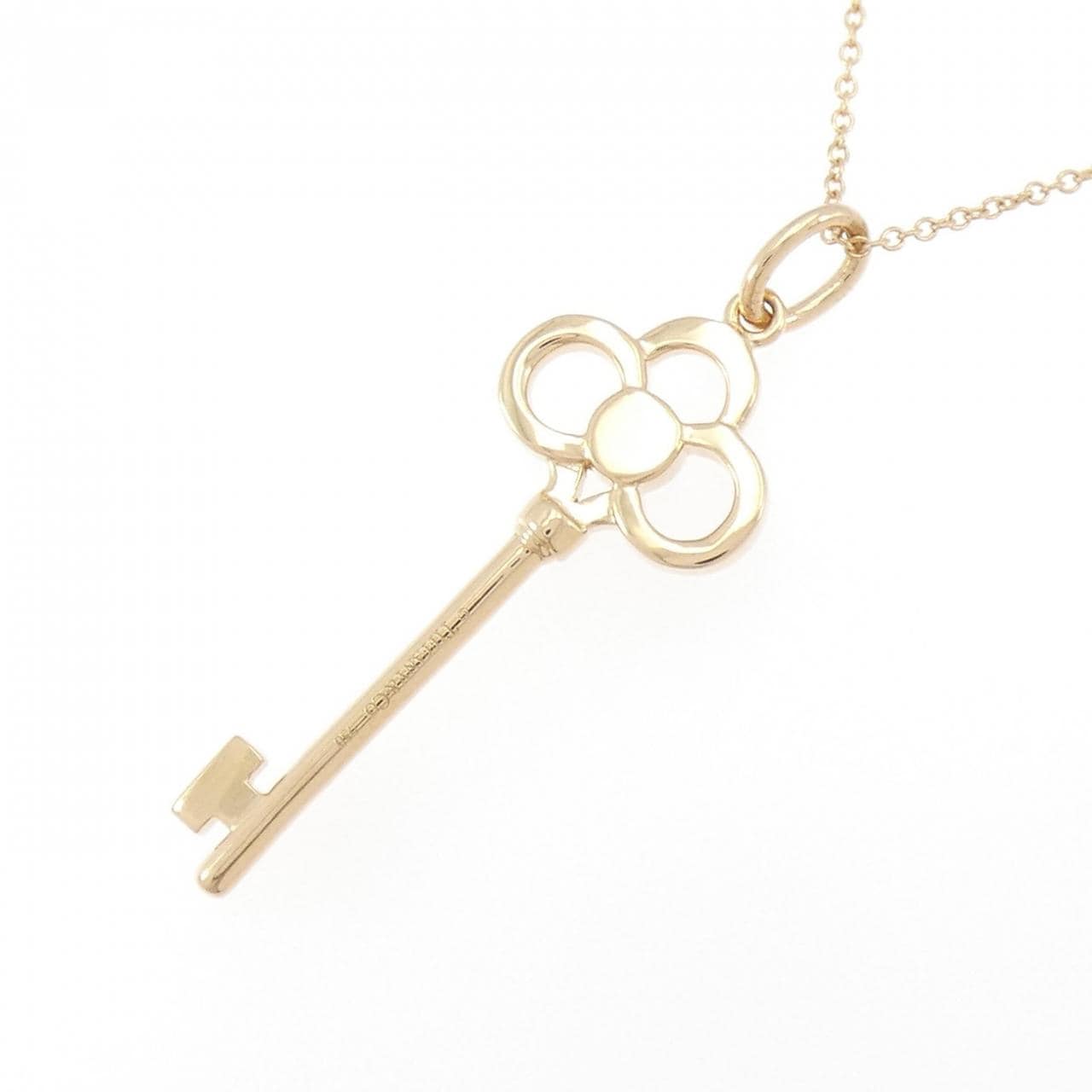 ティファニー クラウン キー ネックレス