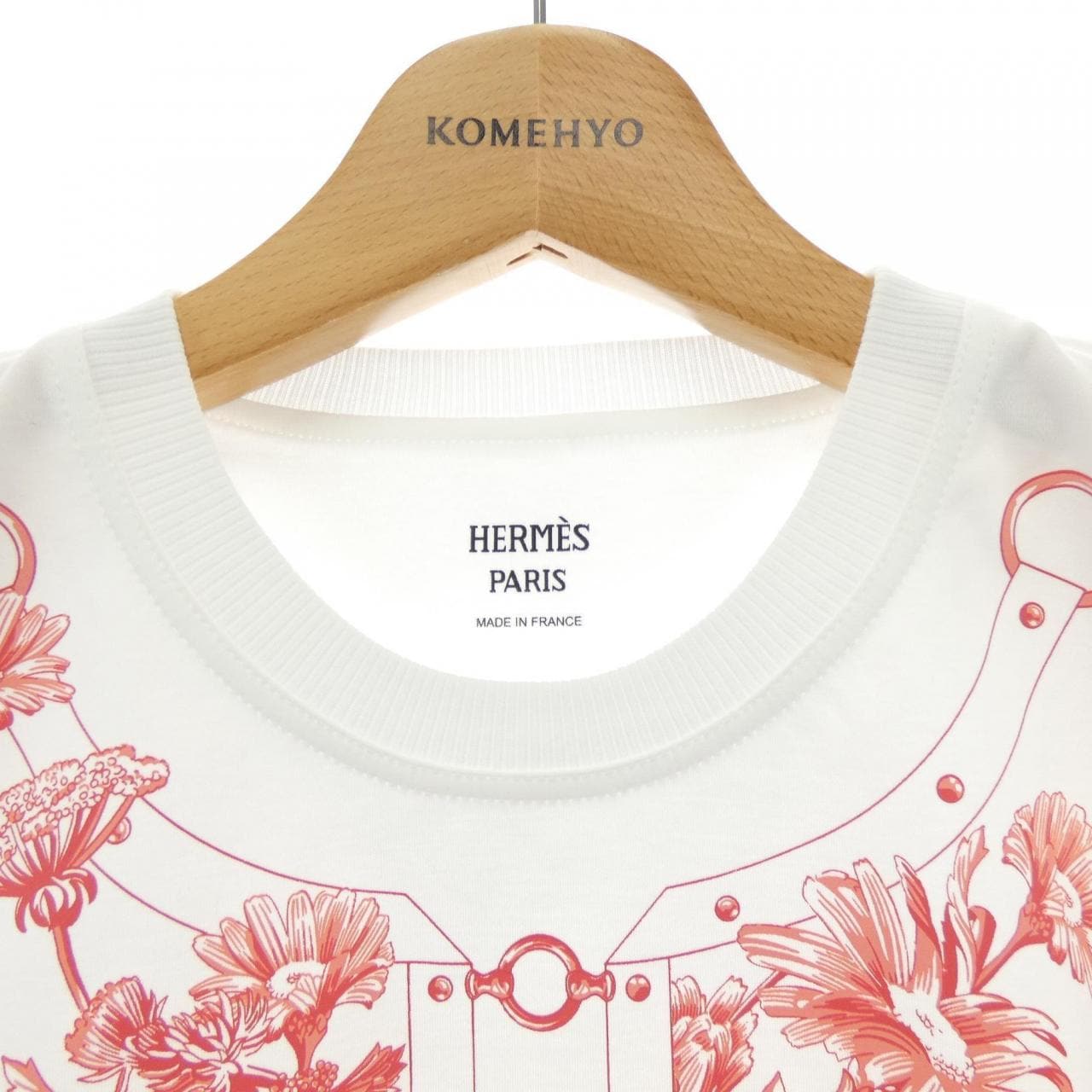 エルメス HERMES カルトゥッシュ 6E4620DC Tシャツ