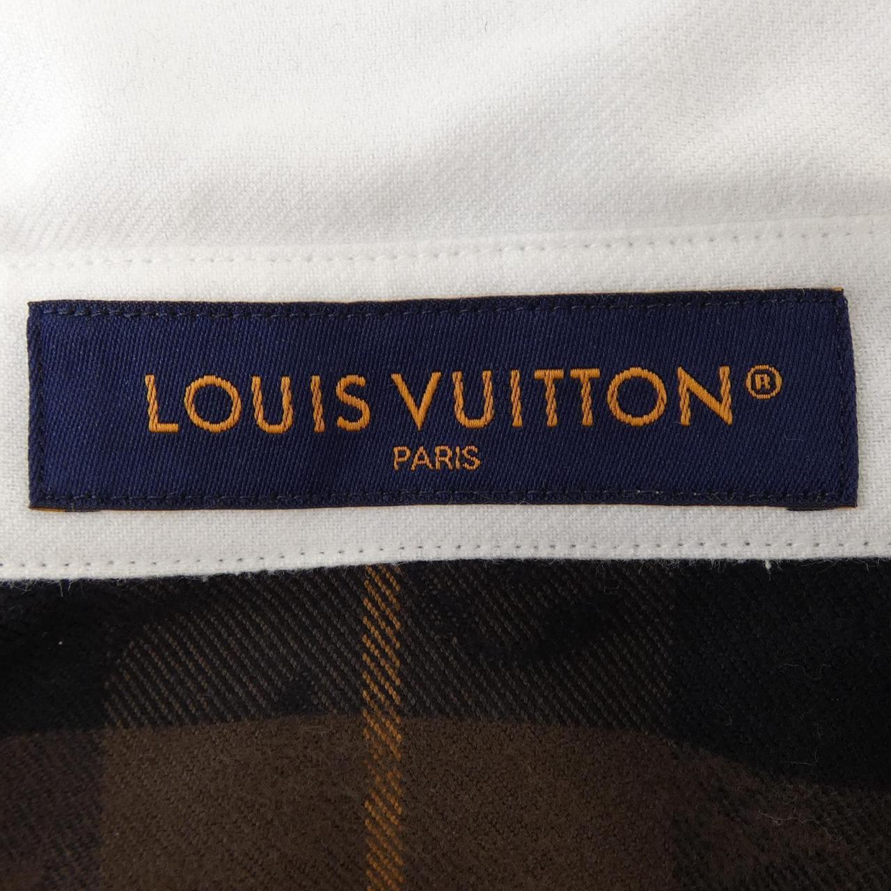 ルイヴィトン LOUIS VUITTON モノグラムフランネル HUS33WWLE シャツ
