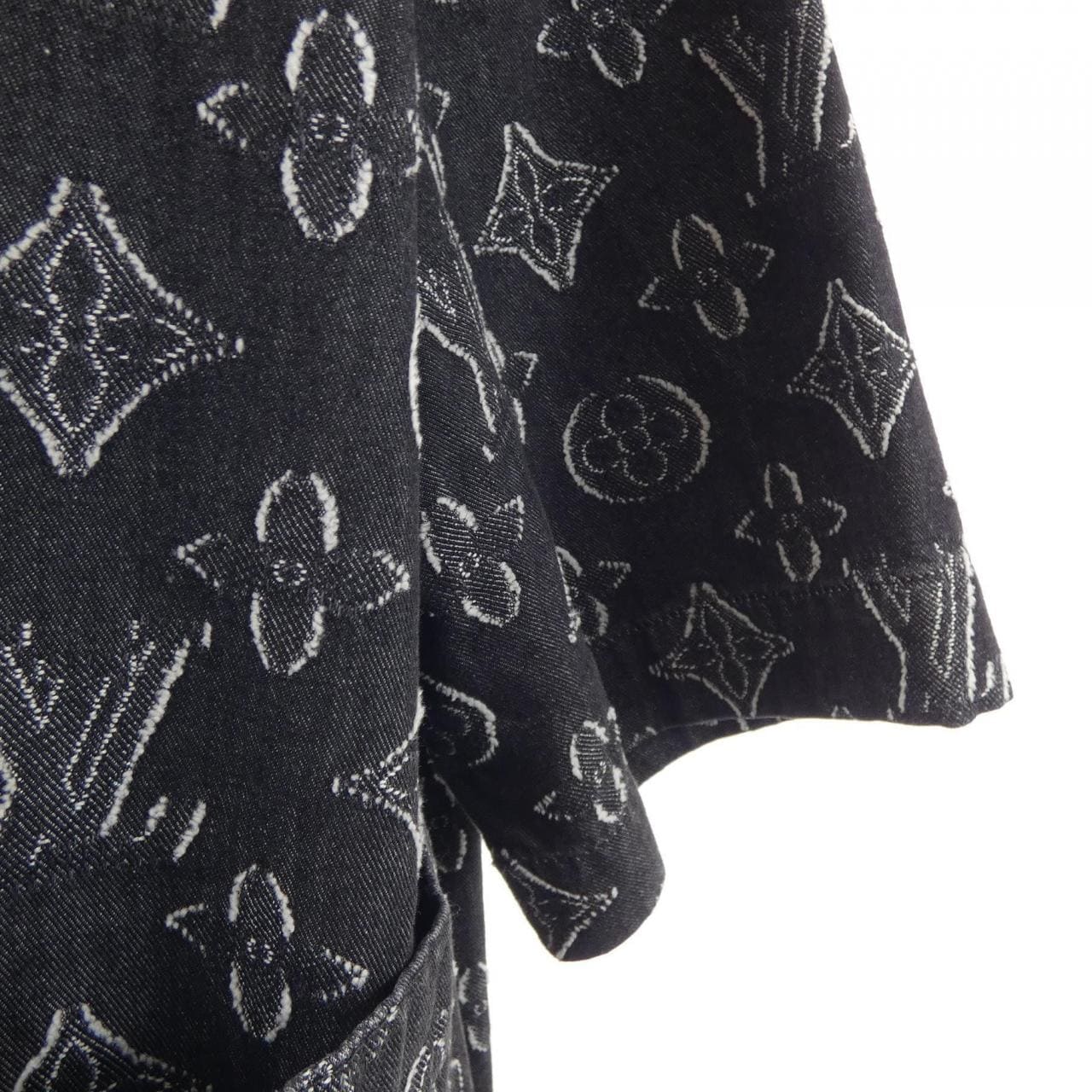 ルイヴィトン LOUIS VUITTON モノグラムショートスリーブシャンブレーシャツ HPS73WARS S／Sシャツ