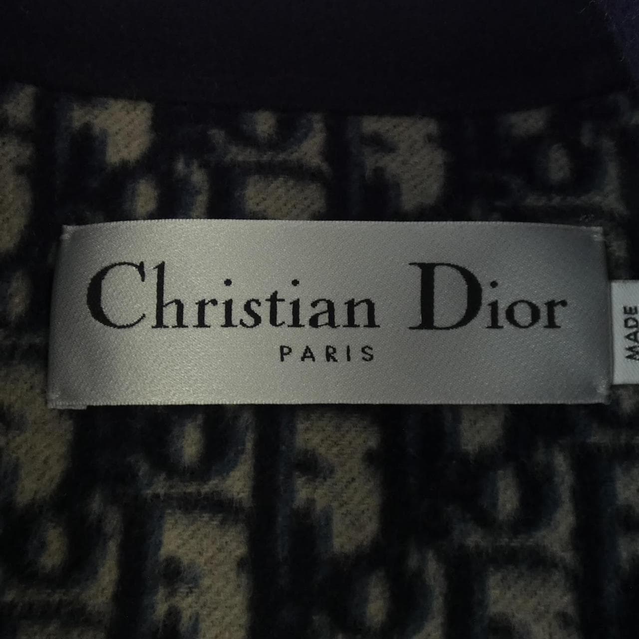 CHRISTIAN DIOR Peacoat