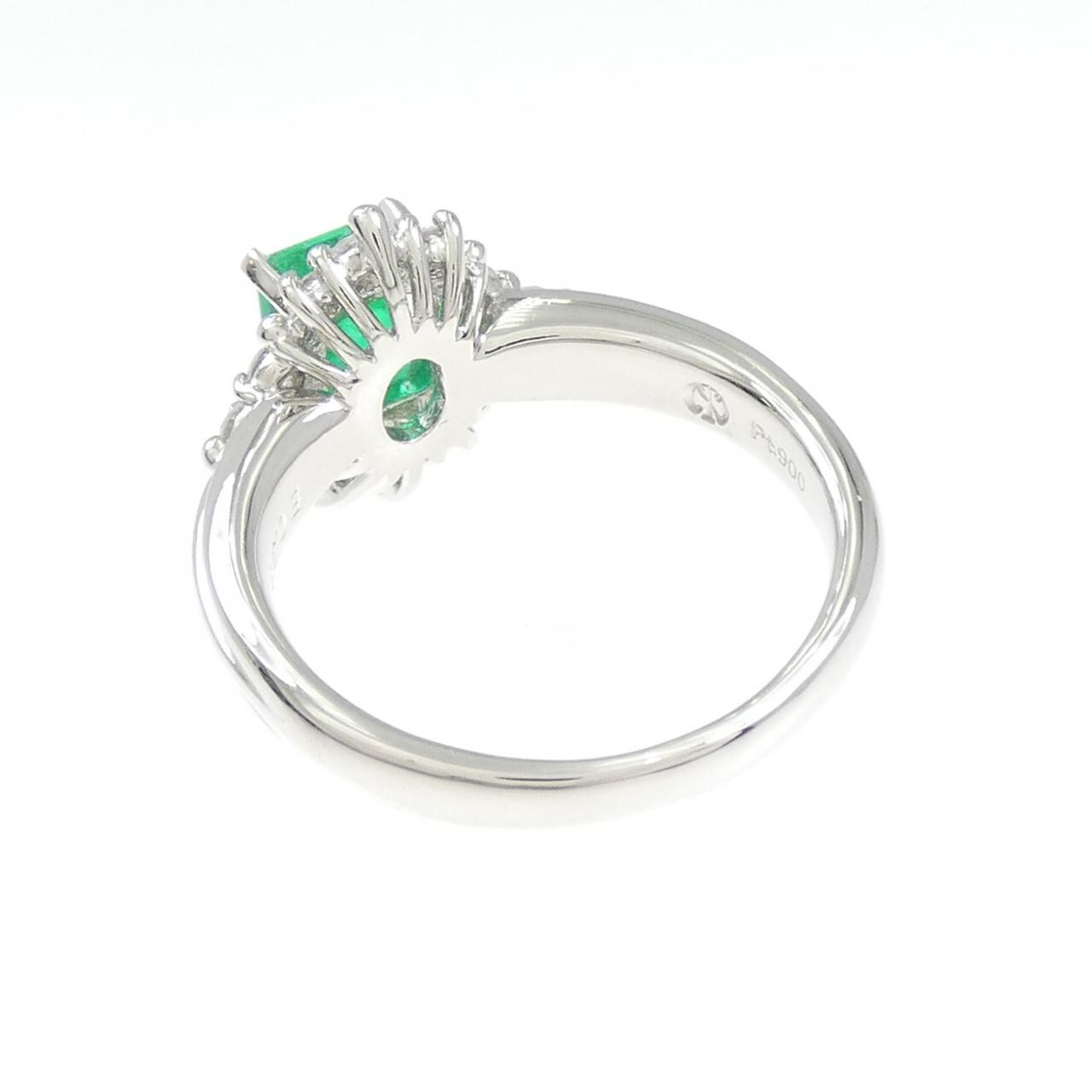 PT900 エメラルド リング 0.93CT