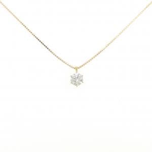 【新品】K18YG ダイヤモンド ネックレス 0.553CT G SI2 VG