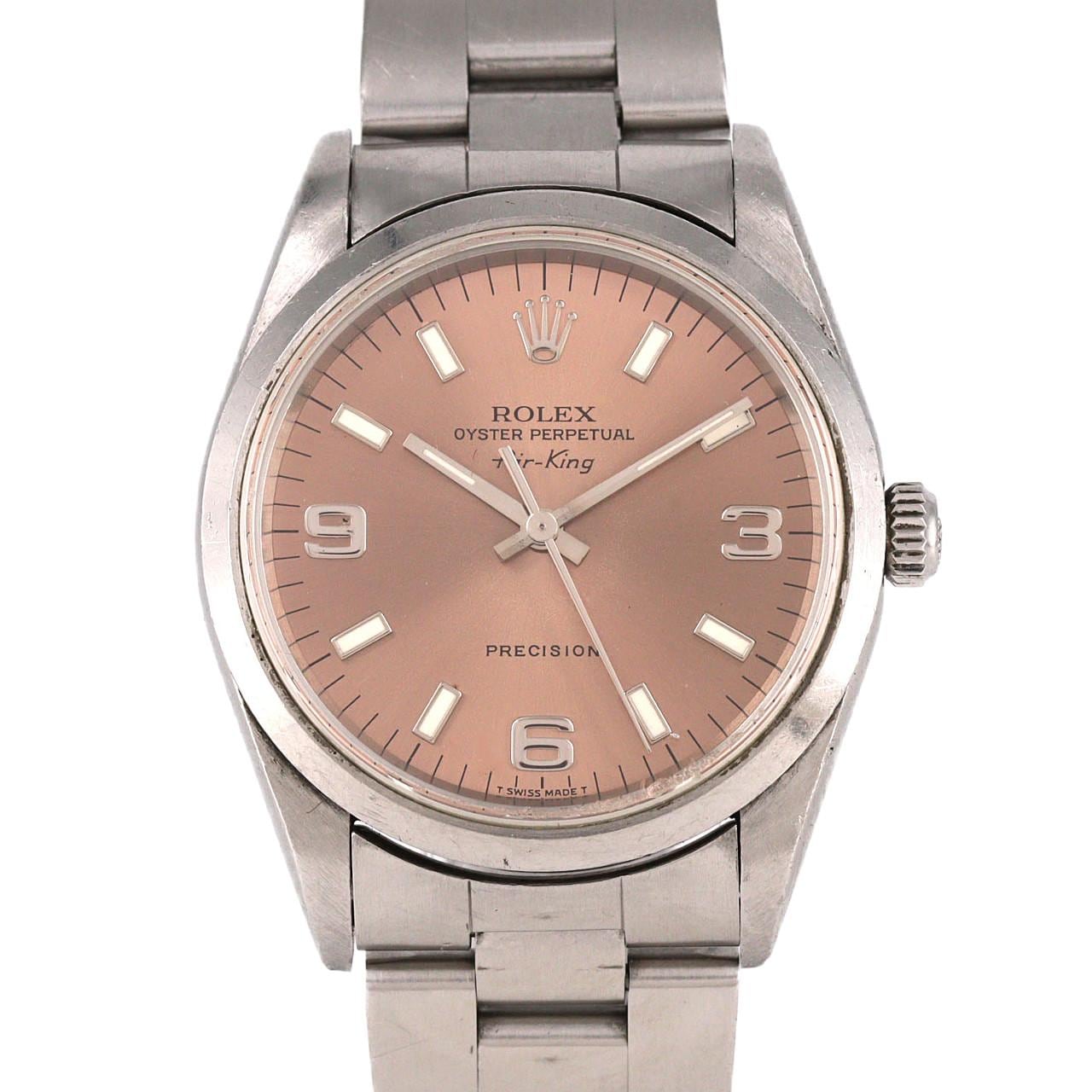 【ノーメンテナンス還元価格】ロレックス エアキング 14000 SS 自動巻 U番