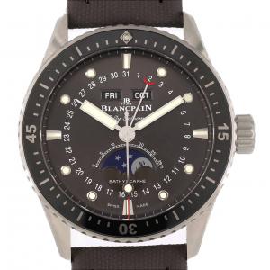 ブランパン フィフティファゾムスバチスカーフコンプリートカレンダームーンフェイズ 5054-1110-B52A SS 自動巻