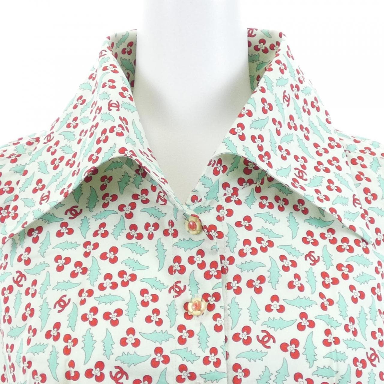 【ヴィンテージ】シャネル CHANEL P23057V13870 04A シャツ