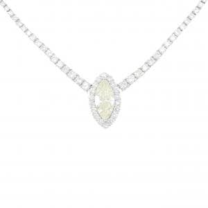 PT900/PT850 ダイヤモンド ネックレス 4.424CT