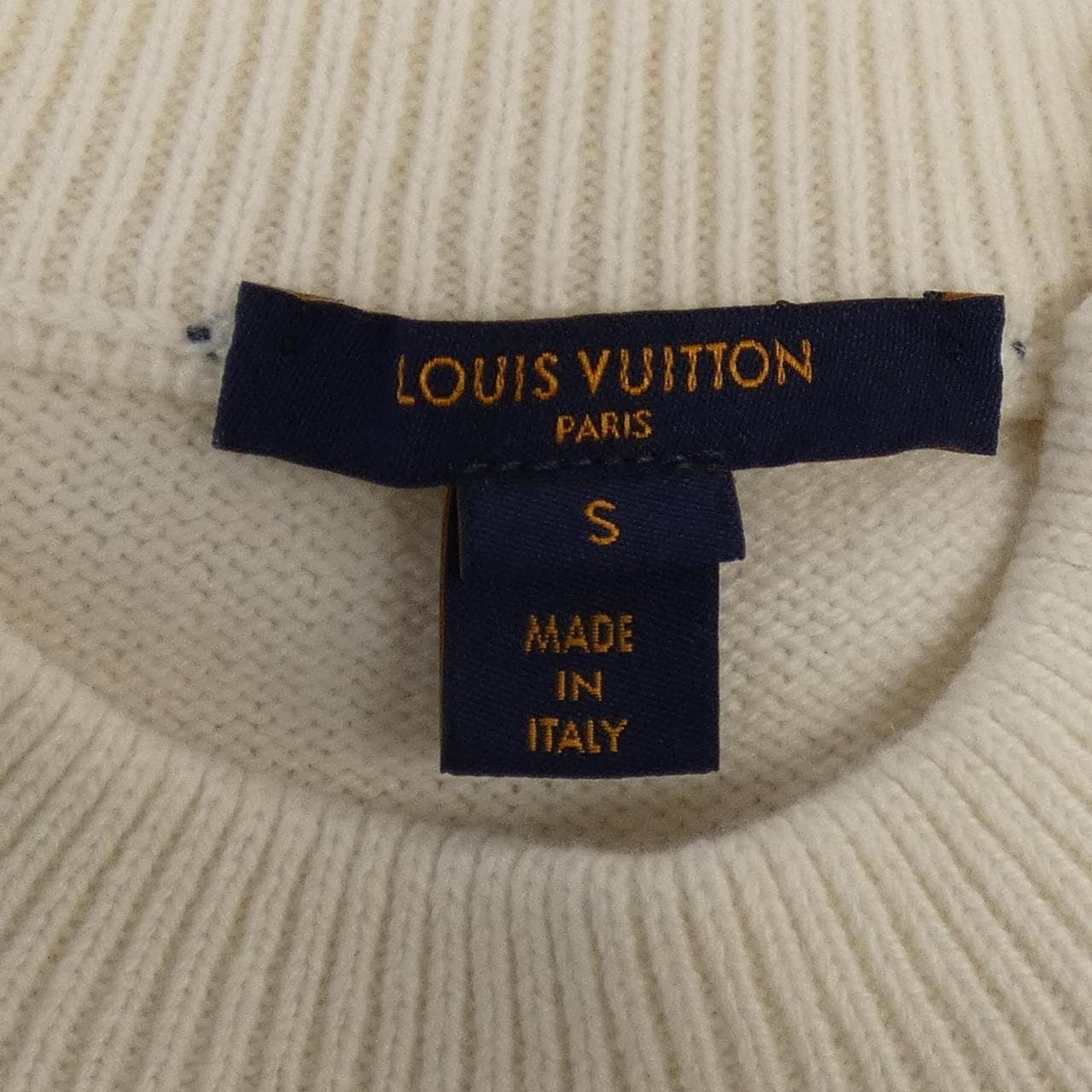ルイヴィトン LOUIS VUITTON チェーンディテールパッチセーター FNKL36FZ3 ニット
