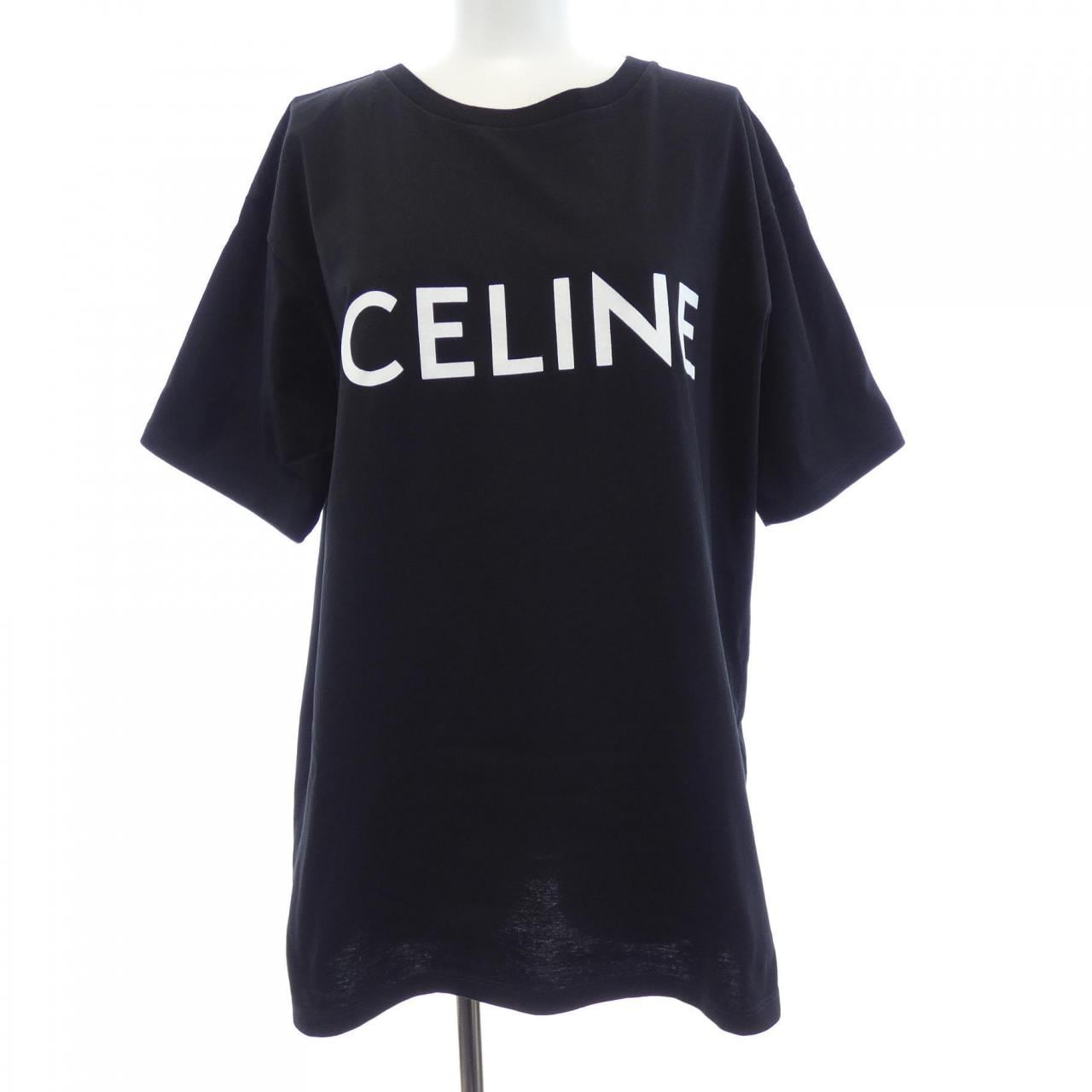 セリーヌ CELINE CELINEプリント ルーズTシャツ 2X764671Q Tシャツ