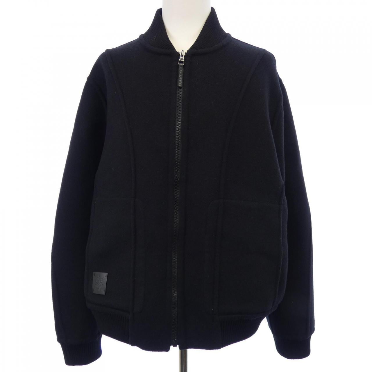 ルイヴィトン LOUIS VUITTON リバーシブルダブルフェイスウールシルクブレンドボンバー HRFB2EDIQ ブルゾン