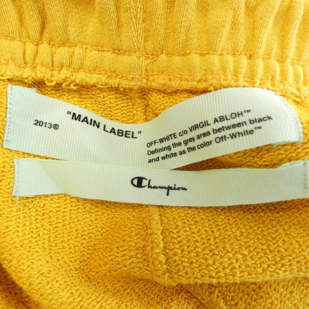 オフホワイト OFF-WHITE CHAMPION ショートパンツ