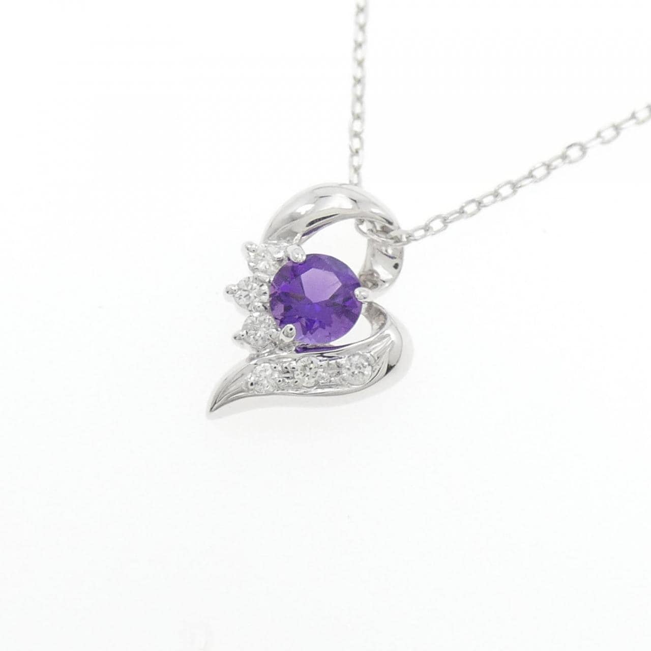 K10WG Amethyst Necklace