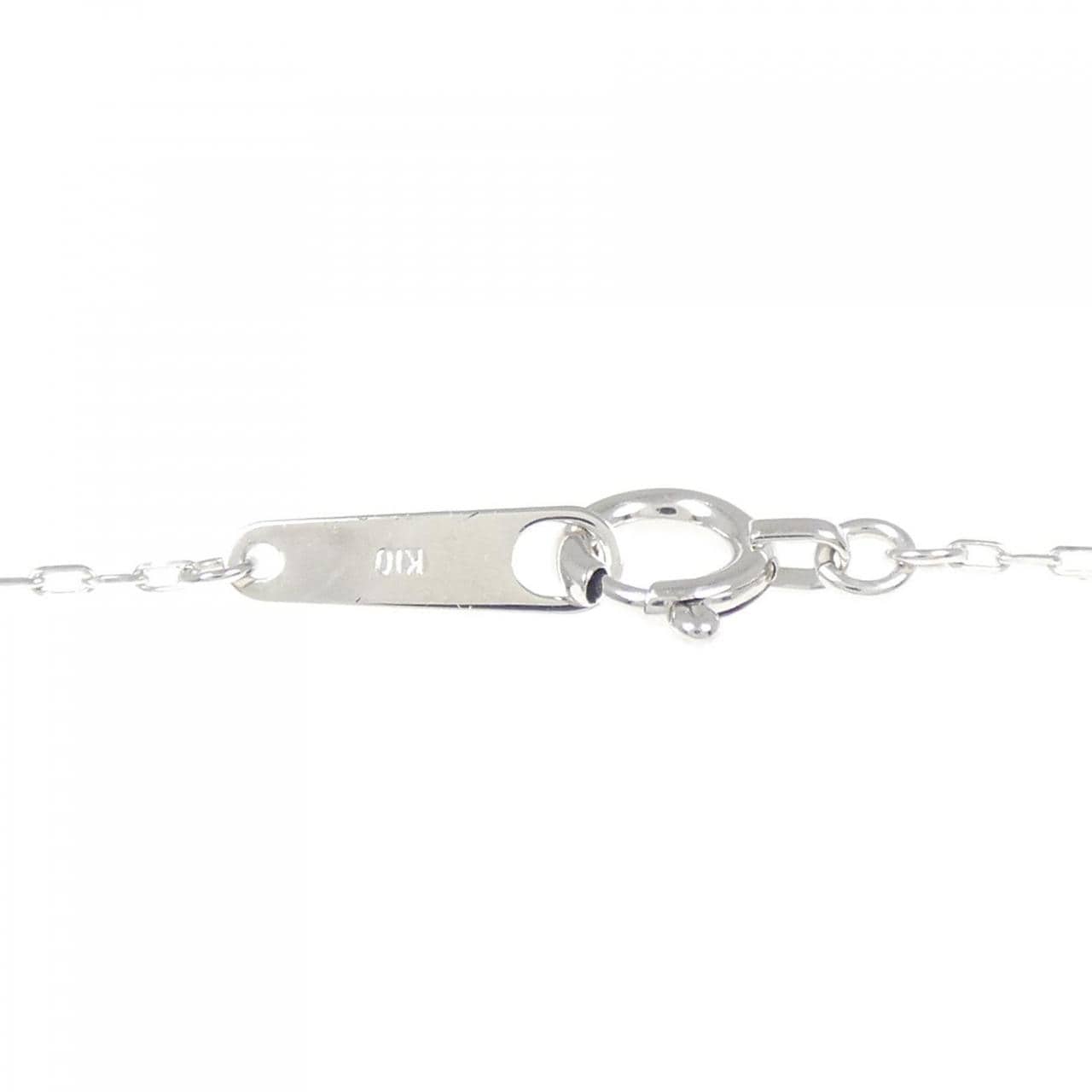 アガット ダイヤモンド ネックレス 0.08CT