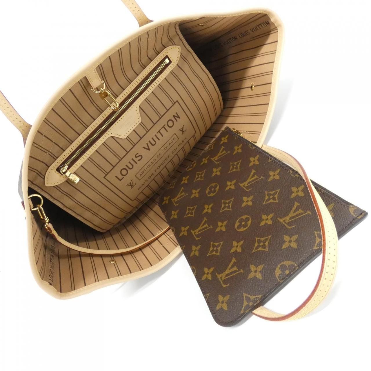 ルイヴィトン モノグラム ネヴァーフル MM M46975 バッグ
