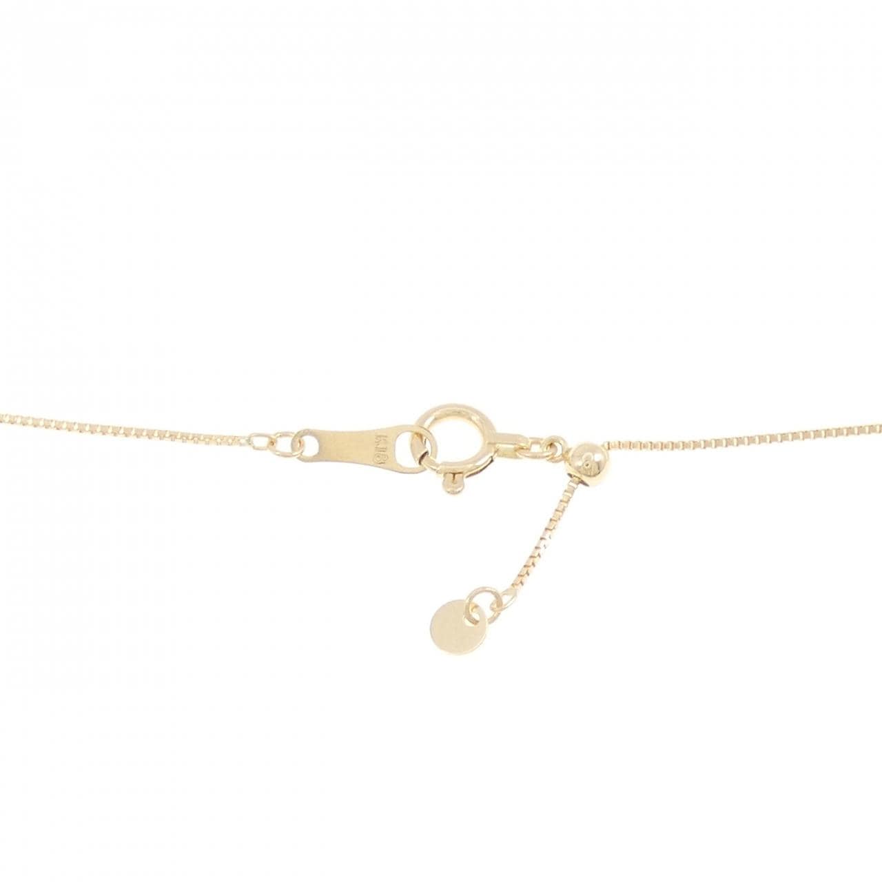 K18YG ダイヤモンド ネックレス 0.06CT