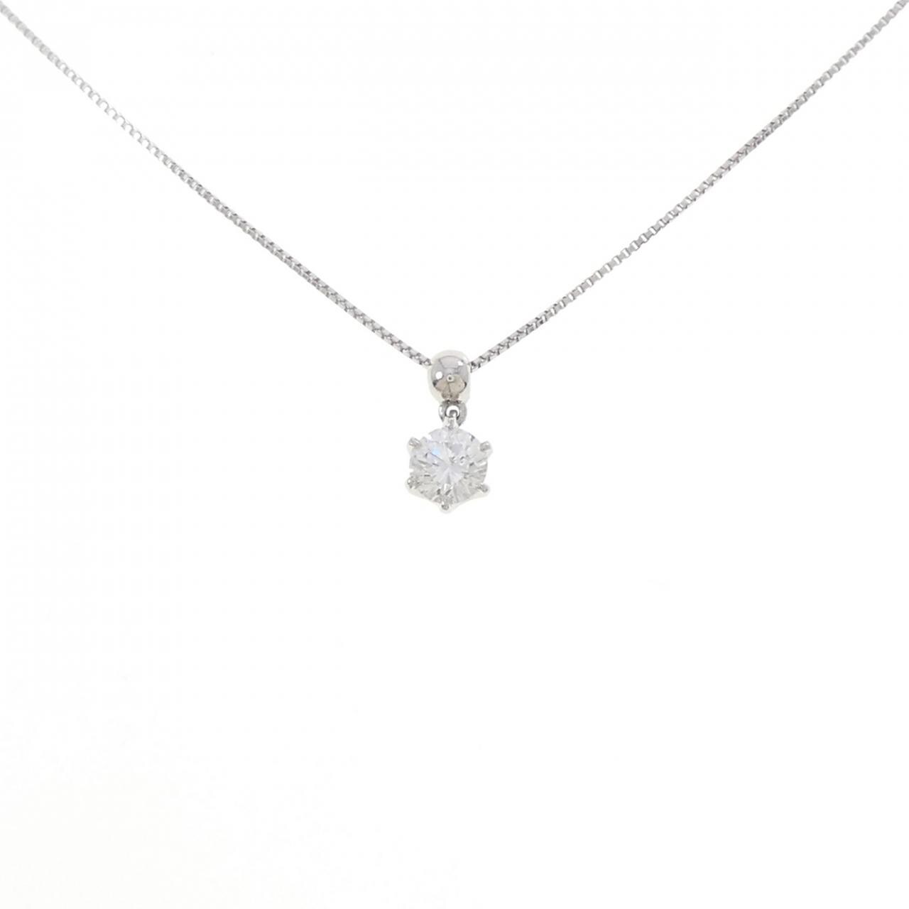 PT/PT850 ダイヤモンド ネックレス 0.310CT F SI2 Good