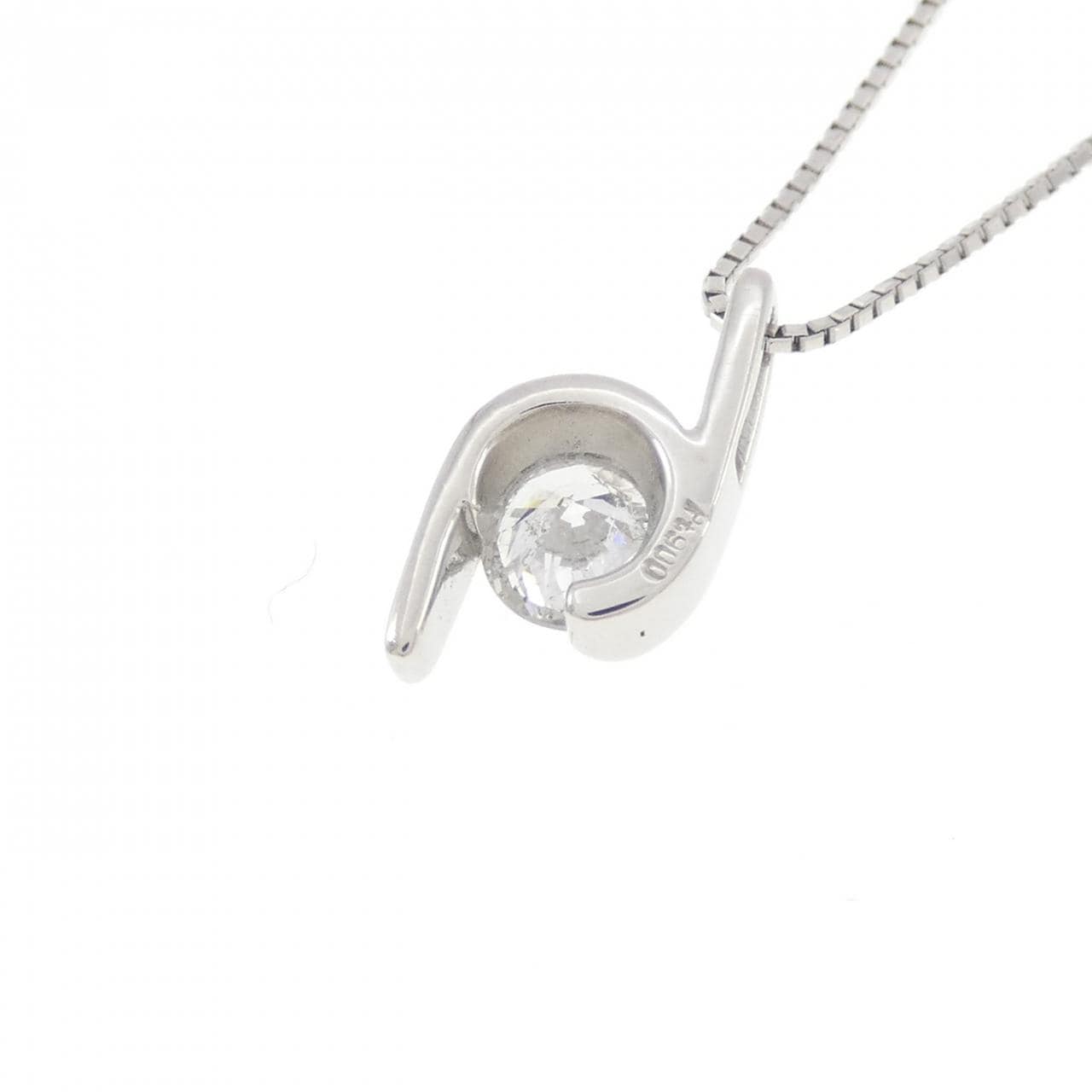PT900/PT850 ダイヤモンド ネックレス 0.549CT