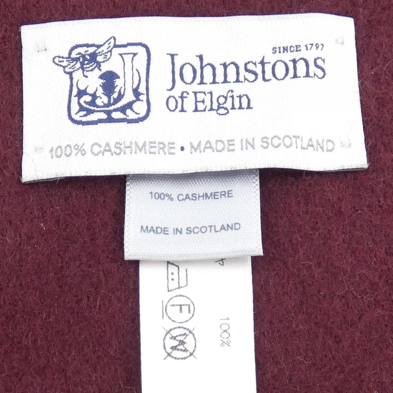 ジョンストンズ JOHNSTONS OF ELGIN MUFFLER