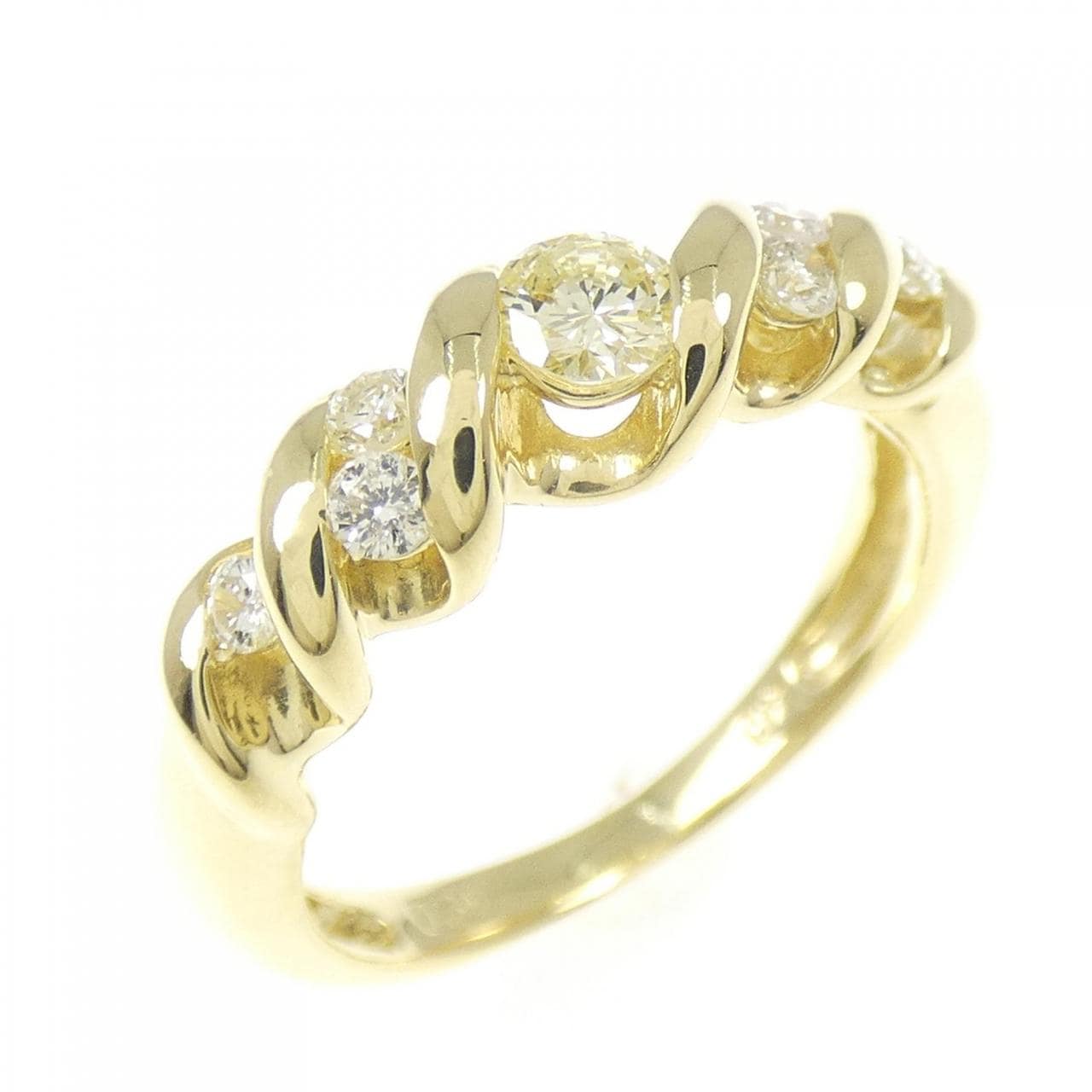 K18YG ダイヤモンド リング 0.30CT