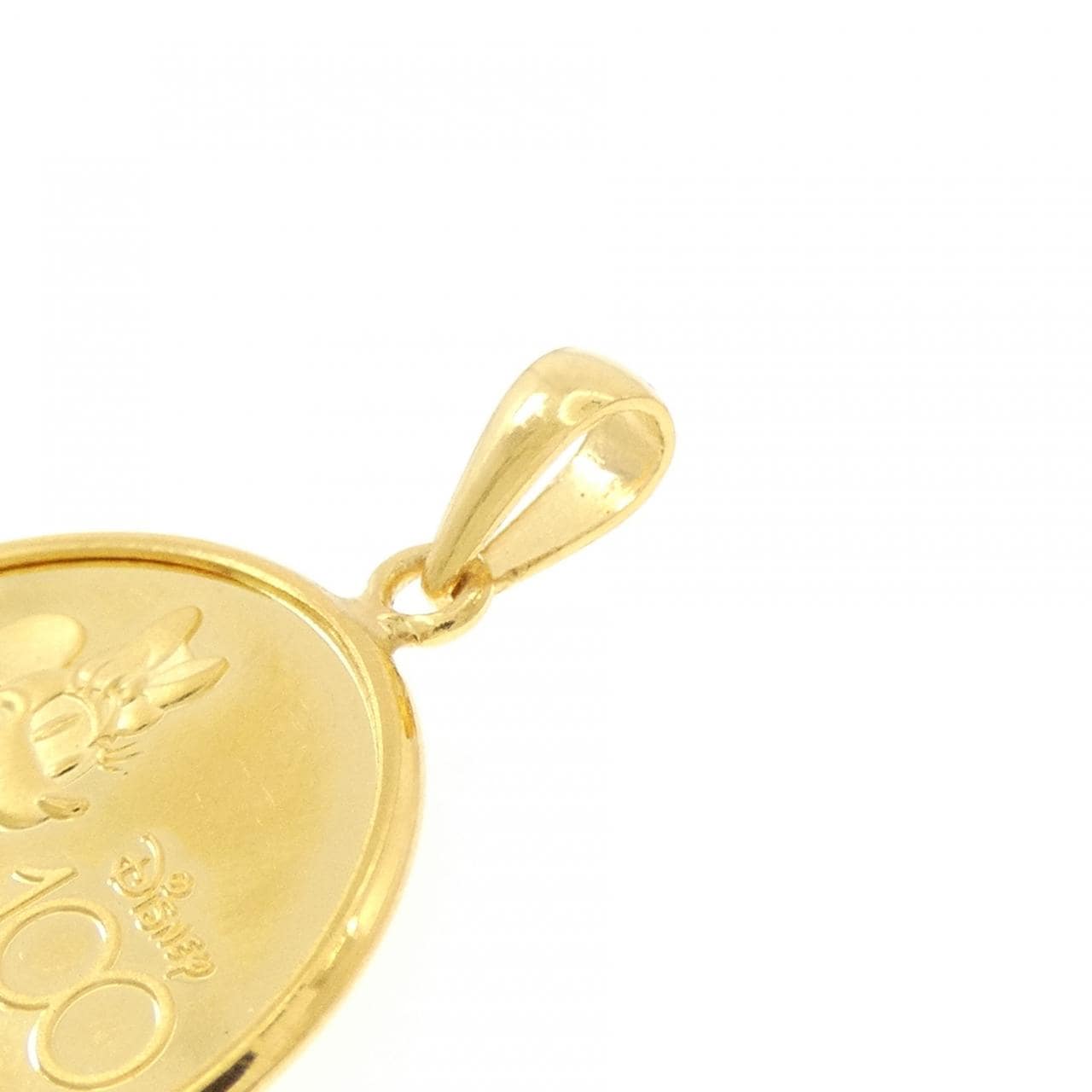 K24YG(枠) コイン ペンダント