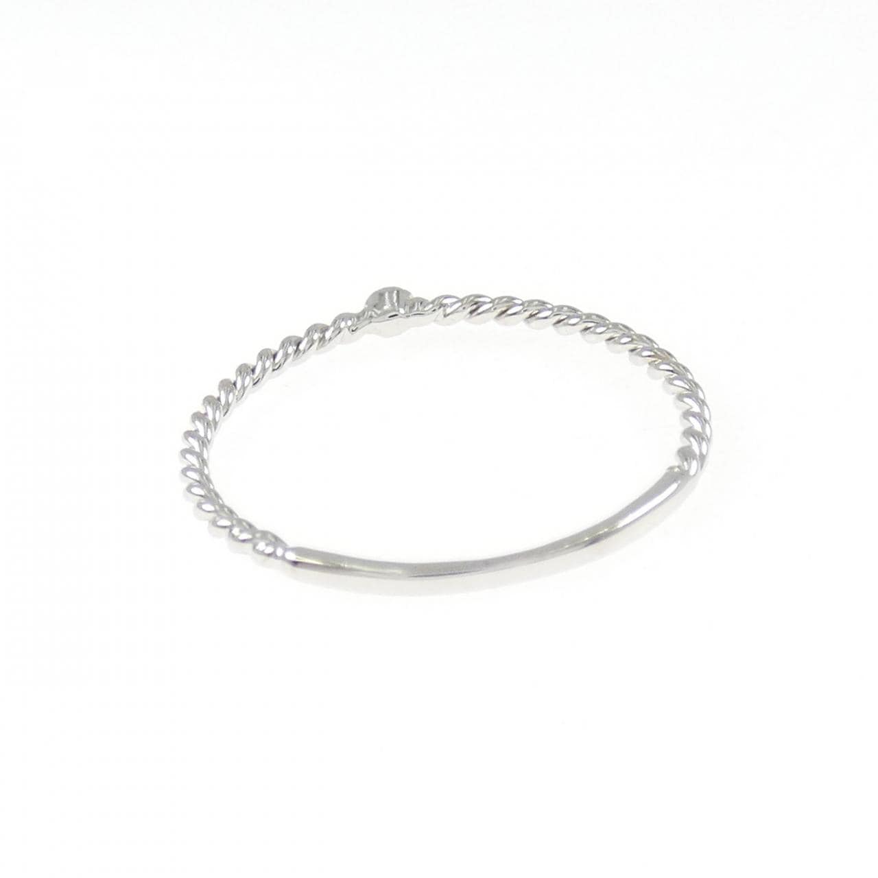 K18WG ダイヤモンド リング 0.01CT