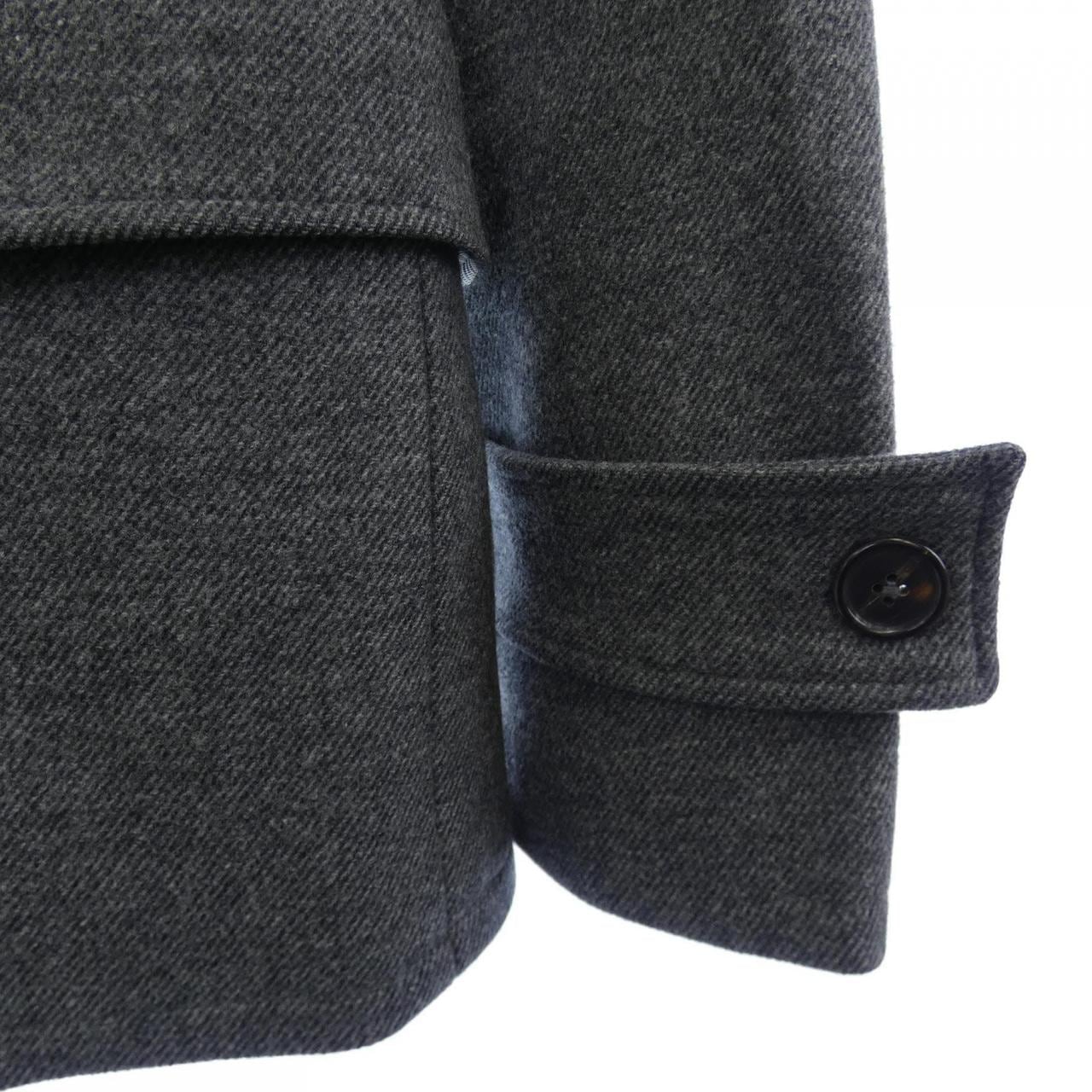 BLACK FLEECE pea coat